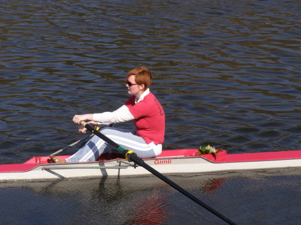 Katrin im neuen Renneiner