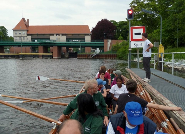 Kirchboot Schleuse Kleinmachnow Schleusenfest 2013