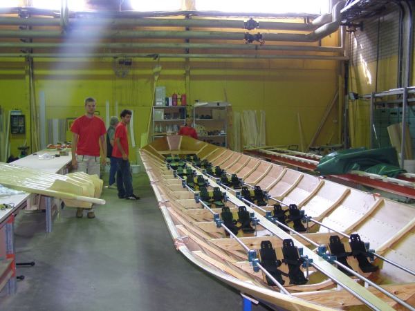 Kirchboot in der Werft SP07