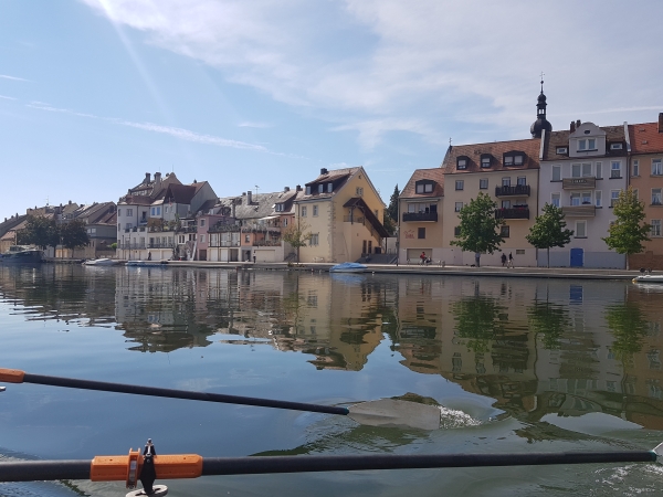 Kitzingen vom Ruderboot 2018