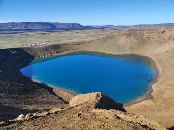 Krafla Viti Krater Island 2022