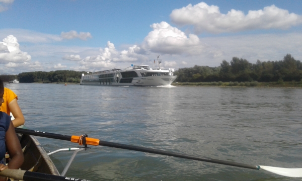 Kreuzfahrer auf dem Rhein 2017