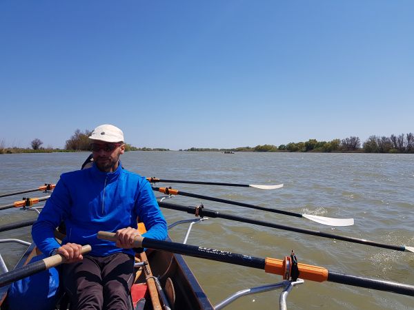 Lars Donau kurz vor dem Schwarzen Meer 2019