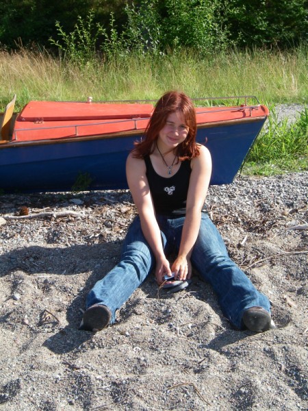 Lina in der Buddelkiste Sw08