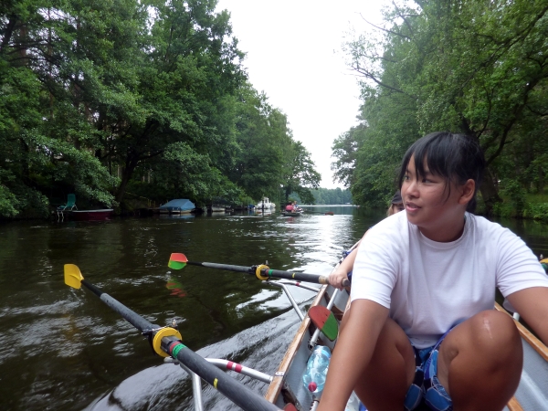 LingLing auf der Dahme in Prieros Dahme Spree 2013