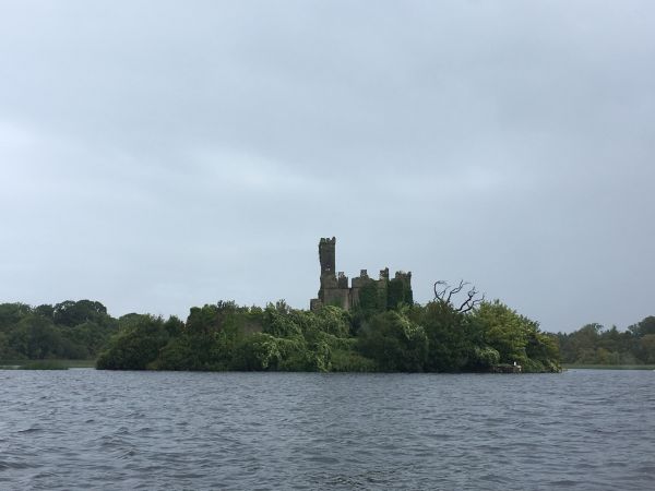 Lough Key Ruine auf Insel Irland 2019