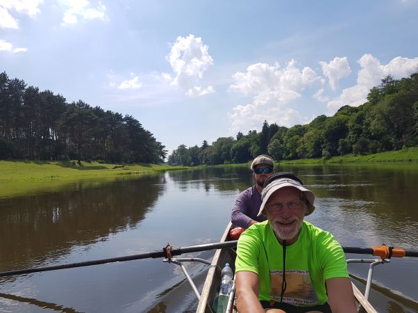 Marathonmannschaft auf der Warthe 2019