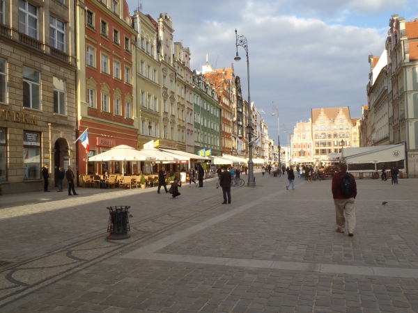 Marktplatz Breslau Oder 2012