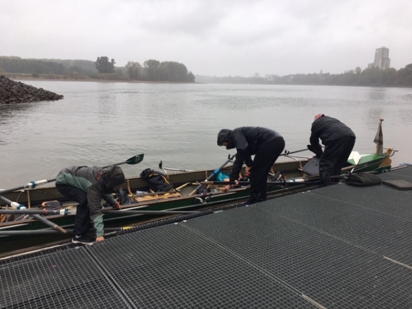 Mieses Wetter Extremfahrt Rhein 2018