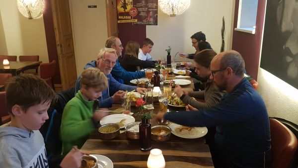 Mittagessen Malabar November 2019