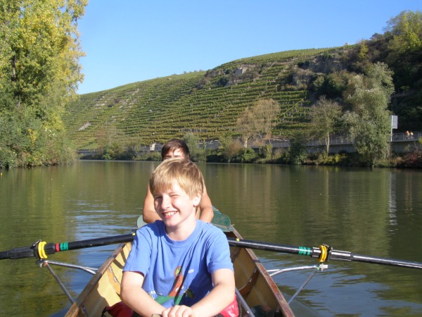 Neckarstrecke mit vielen Weinbergen NR07