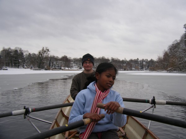 Neujahr auf dem Kleinen Wannsee 2010