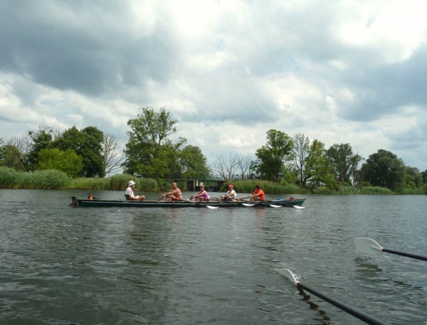 Oderbruch Ruderboot Stettin 2016