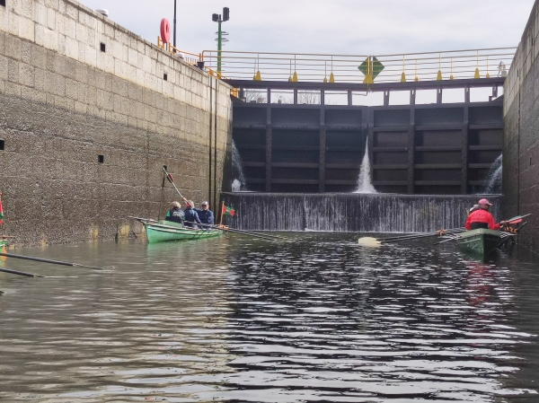 Oderschleuse mit Drempel 2024