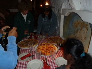 Pizza in Warschau Bug 2013 Pizza in Warschau Bug 2013