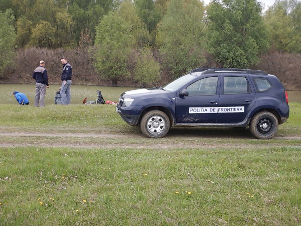 Polizeikontrolle Isaccea Donau 2019