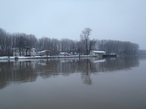 Port Cetate vor dem Anlegen Donaufahrt 2018