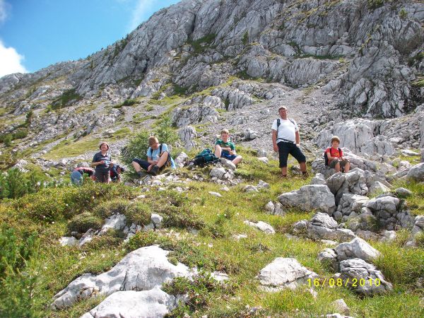 Rast unterhalb des Miesberg L10