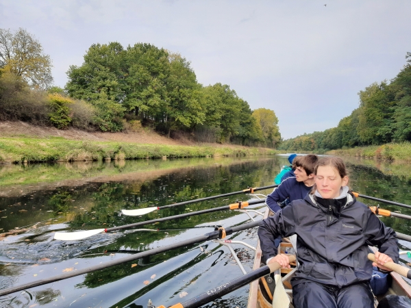 Ruderboot Elbe Lbeck Kanal 2020