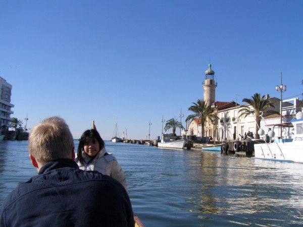 Ruderboot Leuchtturm Le Grau du Roi C10