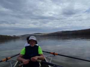 Ruderboot auf dem Weg nach Mechka Donaufahrt 2018 Ruderboot auf dem Weg nach Mechka Donaufahrt 2018