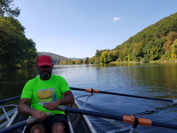 Ruderboot durch den Spessart 2018