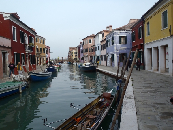 Ruderboot in Burano 2017