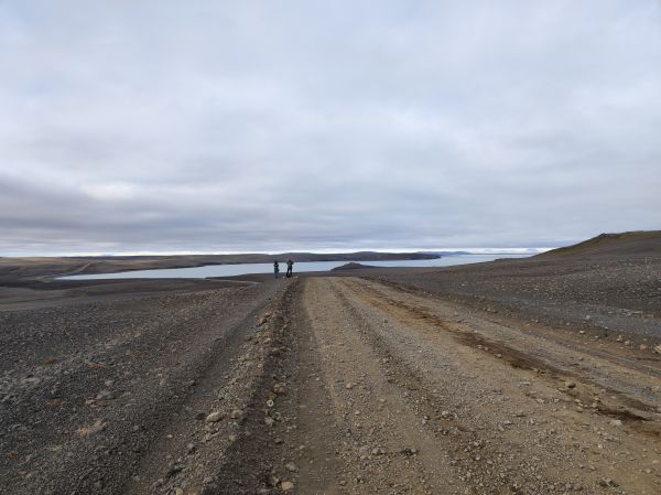 Ruderer am Thorisvatn Island 2022
