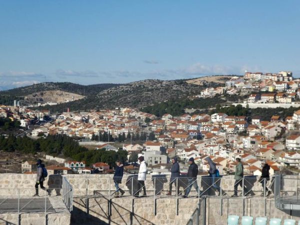 Ruderer auf der Festung Sibenik 2018