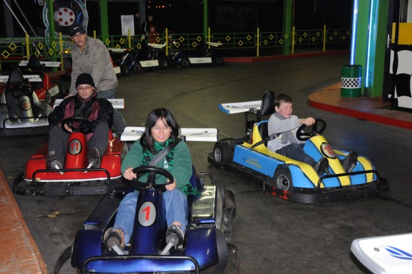 Ruderer beim Gocart D09