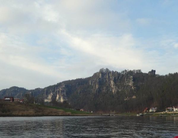 Ruderer vor der Bastei 2018