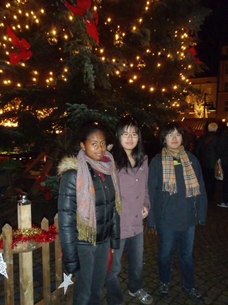 Ruderinnen Spandauer Weihnachtsmarkt 2015