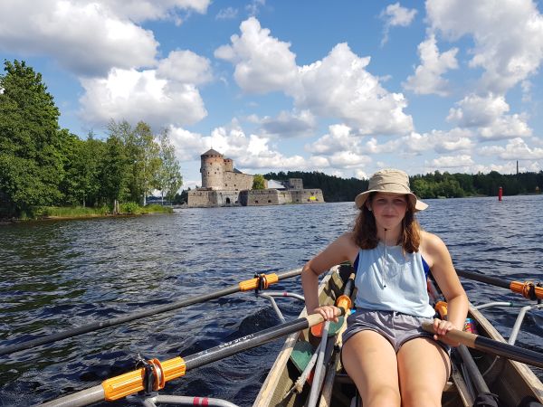 Rudern im Olavlinna 2019