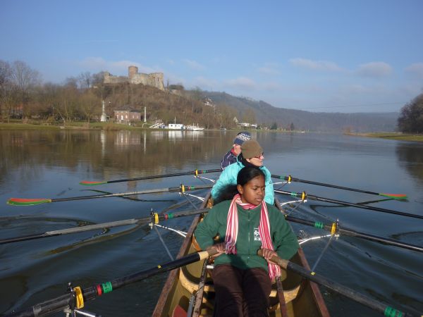 Rudervierer RC KST Burg Polle Winter2011