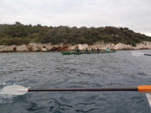 Rudervierer vor der kroatischen kueste 2013 Rudervierer vor der kroatischen kueste 2013
