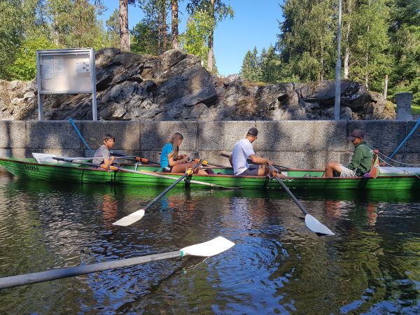 Saimaa in der Schleuse Finnland 2019