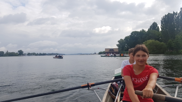 Schweriner See Ruderboote Mecklenburg 2020