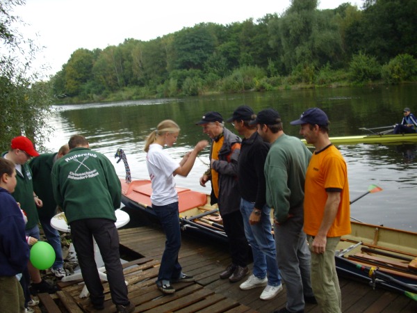 Siegerehrung Drachenbootrudern 07