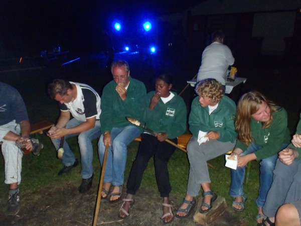 Sockbrot am Lagerfeuer Lehnin 2011