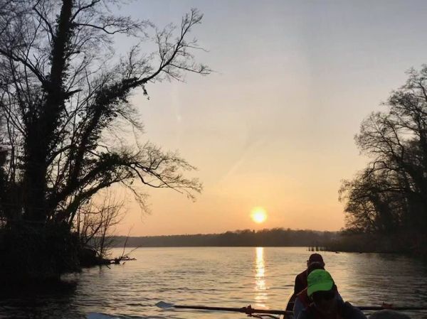 Sonnenuntergang am Schwielowsee 2019