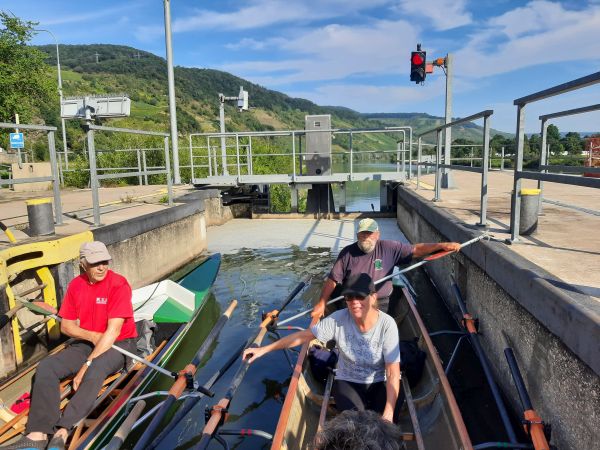 Sportbootschleuse Mosel 2021