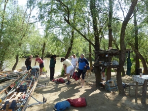 Start bei der Fischerhuette kanal dranov 2014 Start bei der Fischerhuette kanal dranov 2014