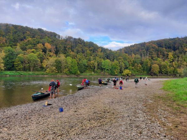 Start der Ruderboote in Weltenburg Donau 2021