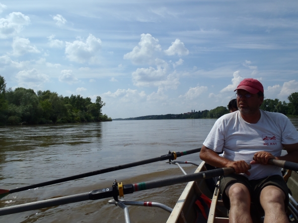 Stefan vor dem Kloster Weichsel 2013