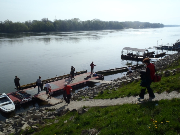 Steg in Mohacs Donau 2016