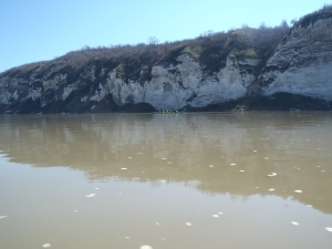 Steilwand bei Nikopol Donaufahrt 2018