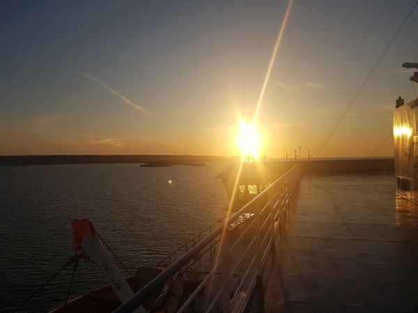 Stena Horizon vor Frankreich 2019