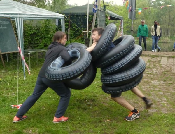 Sumo Ringen mal anders Drachenbootrudercup 2017