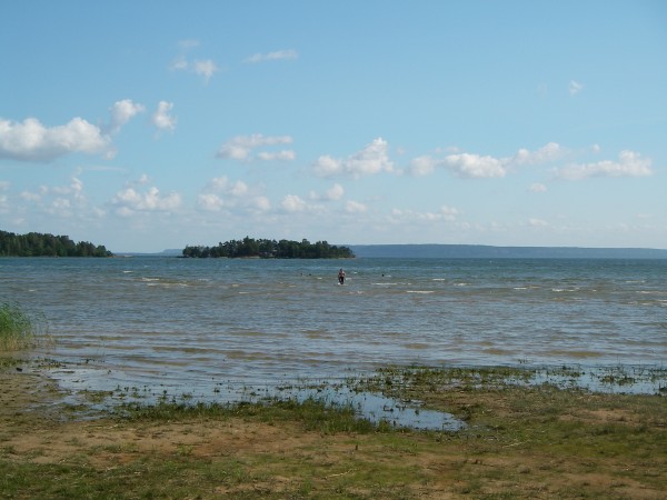 Traumstrand am Vaenern