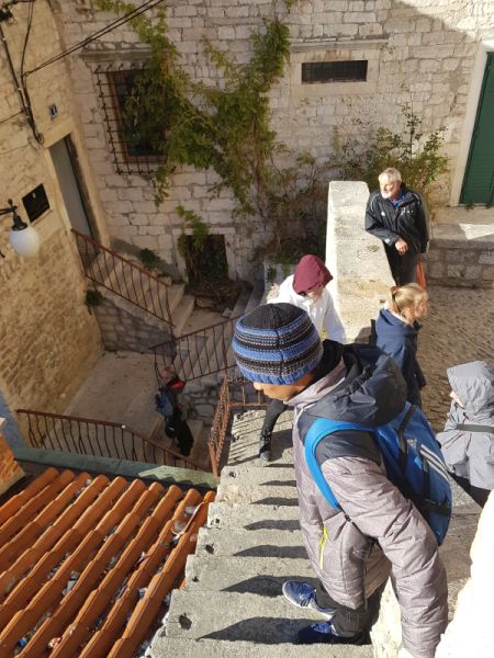 Treppen in Sibenik 2018